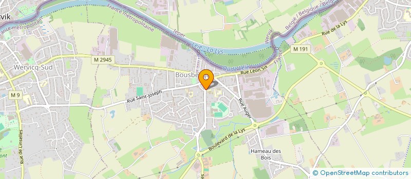 localisation de l'entreprise APE THOMAS PESQUET  BOUSBECQUE