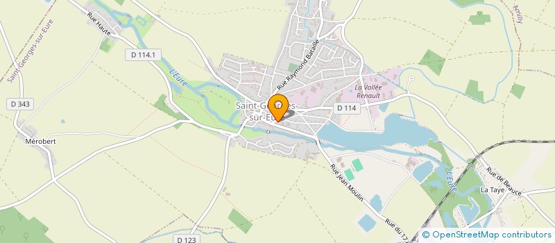 localisation de l'entreprise APE'TILLANTE à SAINT-GEORGES-SUR-EURE