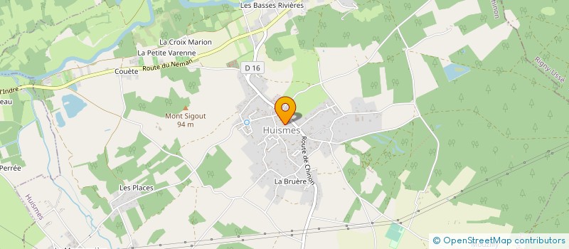 localisation de l'entreprise APE TRIVILLAGE  RIGNY-USSE