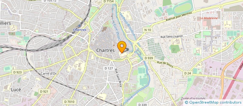 localisation de l'entreprise APEC à CHARTRES