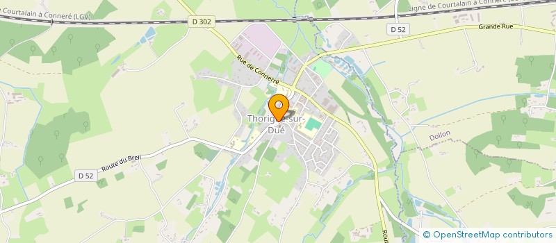 localisation de l'entreprise APEC à SCEAUX-SUR-HUISNE