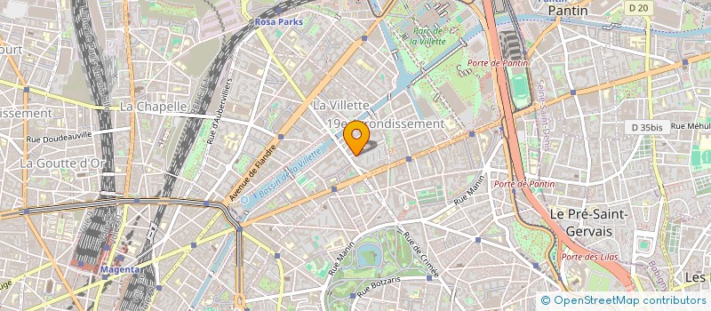 localisation de l'entreprise APEC PROMOTION  PARIS