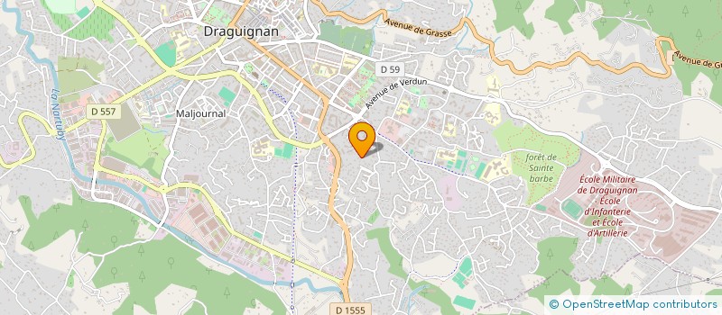 localisation de l'entreprise APECA COMPTABILITE CONSEIL  DRAGUIGNAN