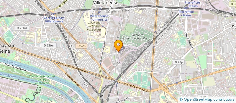 localisation de l'entreprise APECO MEDITEX FRANCE à VILLETANEUSE