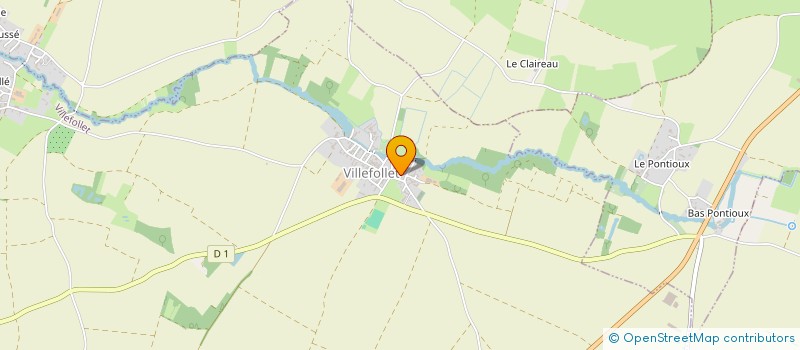 localisation de l'entreprise APECS FRANCE  VILLEFOLLET