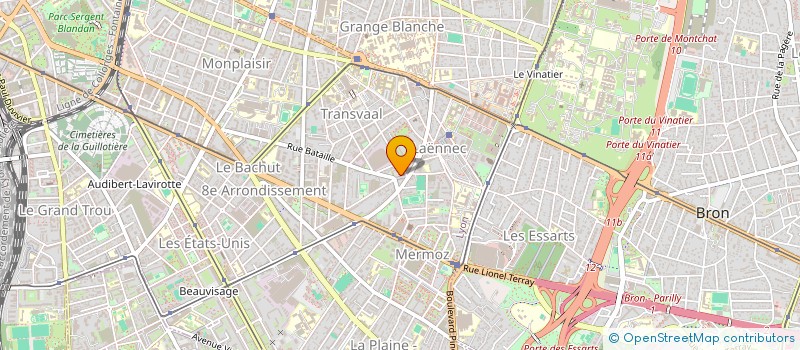 localisation de l'entreprise APEEH25  LYON