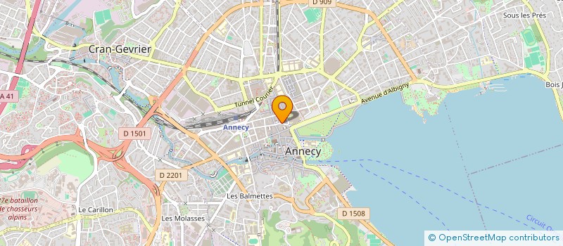 localisation de l'entreprise APEEX à ANNECY