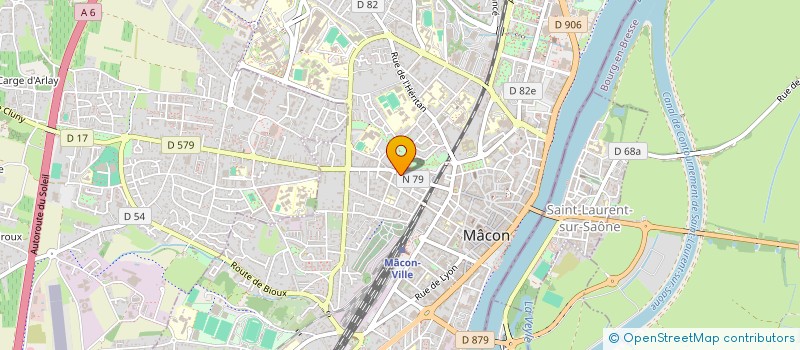 localisation de l'entreprise APEF  MACON