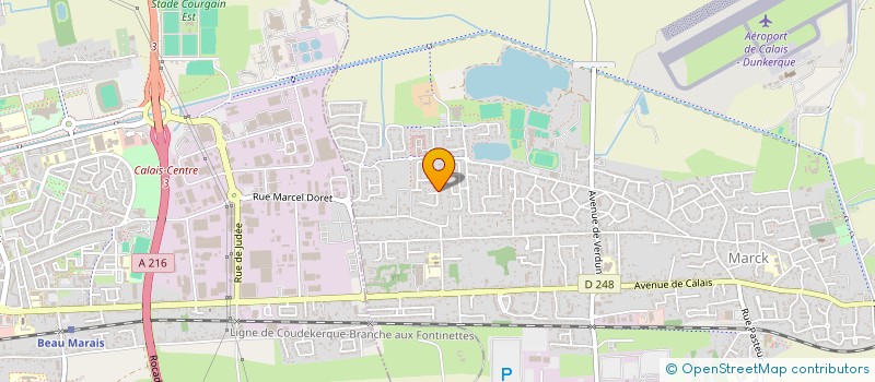 localisation de l'entreprise APEHC2MARCK  MARCK