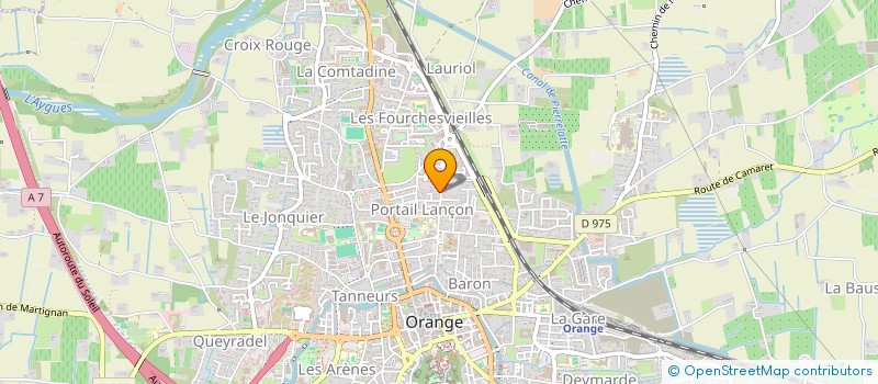 localisation de l'entreprise APEI D'ORANGE à ORANGE
