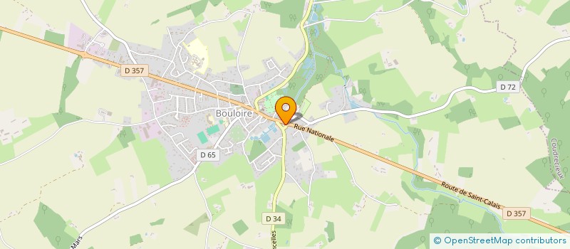 localisation de l'entreprise APEIS SARTHE à BOULOIRE