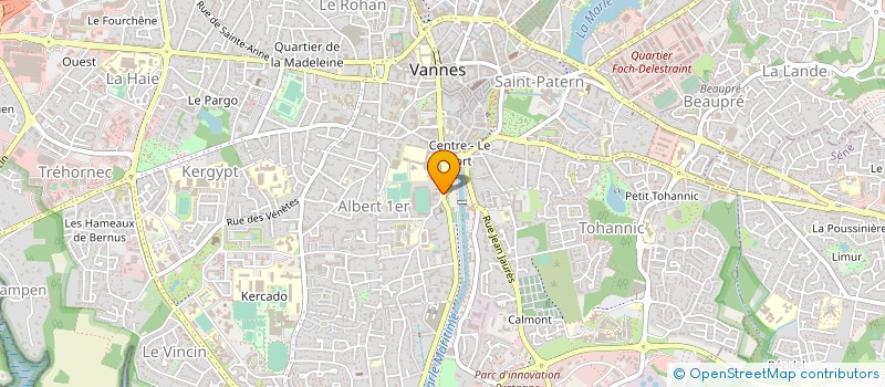 localisation de l'entreprise APEL à VANNES