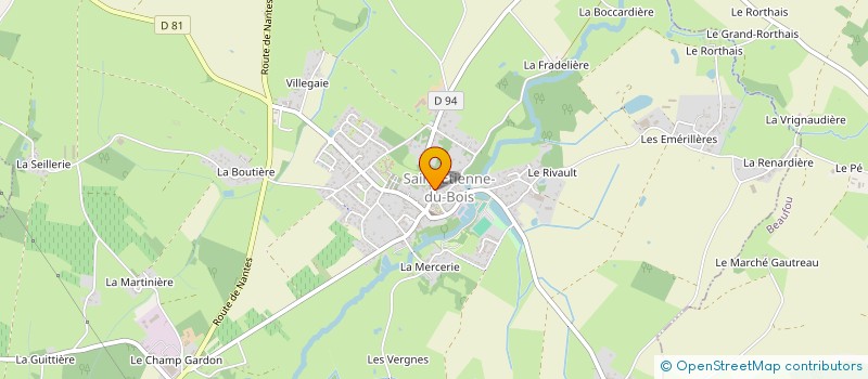 localisation de l'entreprise APEL DE L'ECOLE NOTRE- DAME DU SACRE-COEUR DE SAINT ETIENNE-DU-BOIS  SAINT-ETIENNE-DU-BOIS