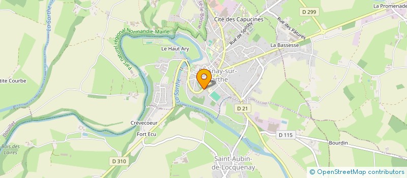localisation de l'entreprise APEL DE L ECOLE NOTRE DAME SAINT JOSEPH à FRESNAY-SUR-SARTHE