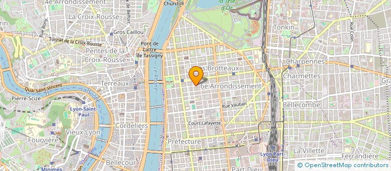 localisation de l'entreprise APEL DE L'ENSEMBLE SCOLAIRE FENELON - LA TRINITE à LYON