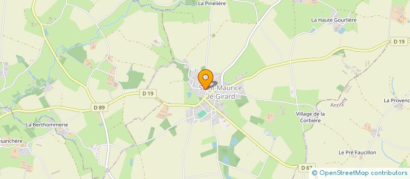 localisation de l'entreprise APEL ECOLE DU SACRE COEUR  SAINT-MAURICE-LE-GIRARD