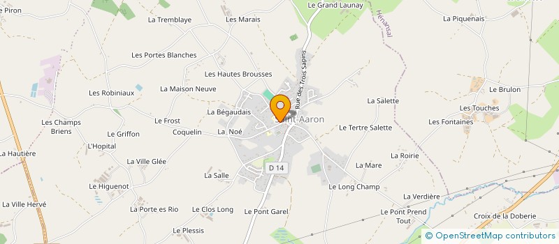 localisation de l'entreprise APEL ECOLE NOTRE DAME DE BEAUREGARD  LAMBALLE-ARMOR