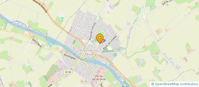 localisation de l'entreprise APEL ECOLE SAINTE MARIE  QUESNOY-SUR-DEULE