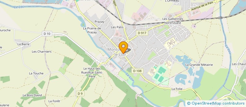 localisation de l'entreprise APEL ECOLE ST JULIEN à MONTOIRE-SUR-LE-LOIR