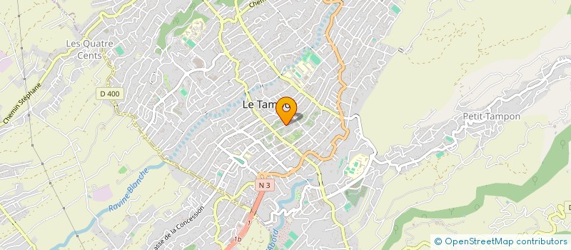 localisation de l'entreprise APEL ETABLISSEMENT MARTHE ROBIN  LE TAMPON