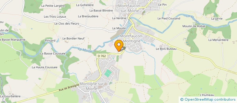 localisation de l'entreprise APEL GRAINS DE SOLEIL à SEVREMOINE