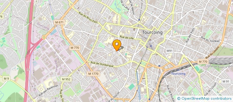 localisation de l'entreprise APEL INSTITUTION ST VINCENT  TOURCOING