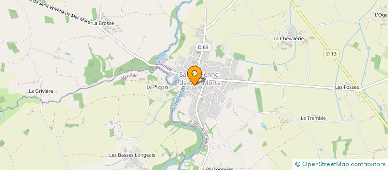 localisation de l'entreprise APEL SAINT ETIENNE DE MER MORTE  SAINT-ETIENNE-DE-MER-MORTE