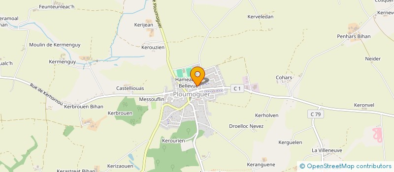 localisation de l'entreprise APEL SAINT JOSEPH  PLOUMOGUER