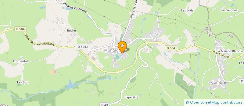 localisation de l'entreprise APEL SAINT JOSEPH DES TILLEULS  MONTAGNY