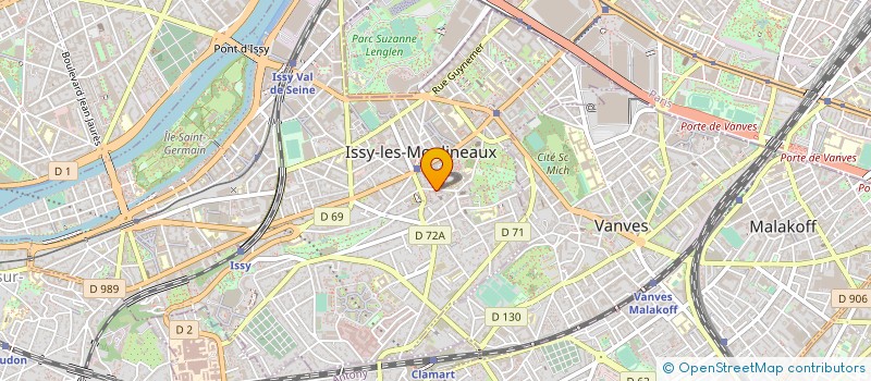 localisation de l'entreprise APEL SAINTE CLOTILDE à ISSY-LES-MOULINEAUX