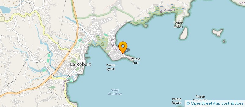 localisation de l'entreprise APEL SERVICES à LE ROBERT