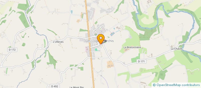 localisation de l'entreprise APEL ST JOSEPH  LES LOGES-MARCHIS