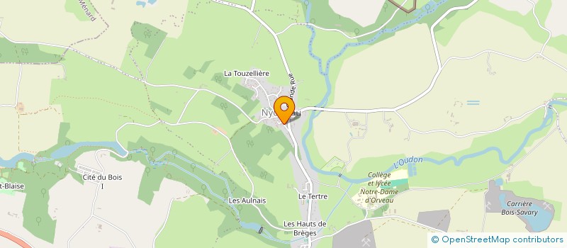 localisation de l'entreprise APEL STE MARIE à SEGRE-EN-ANJOU BLEU