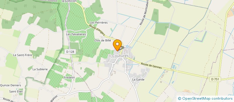localisation de l'entreprise APEL VAUCHRETIEN à BRISSAC LOIRE AUBANCE