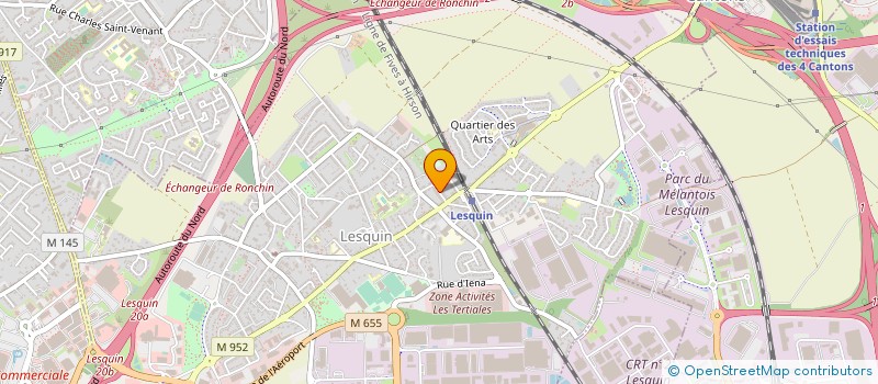 localisation de l'entreprise APELEC à LESQUIN