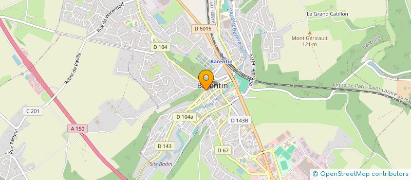 localisation de l'entreprise APELEC à BARENTIN