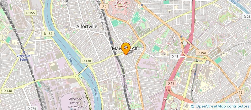localisation de l'entreprise APELEC  MAISONS-ALFORT