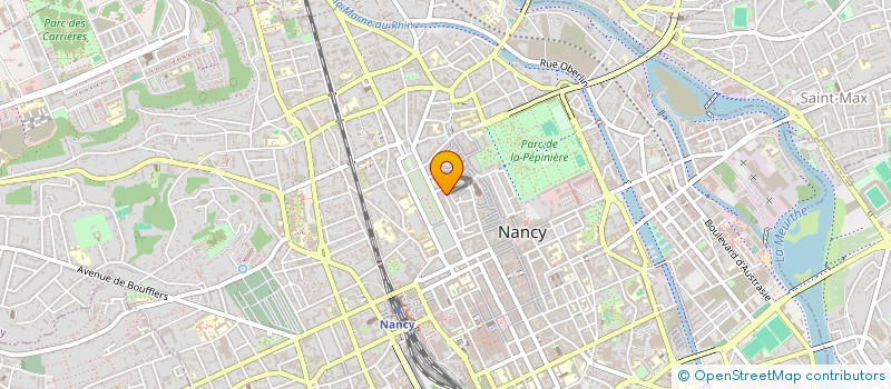 localisation de l'entreprise APELEF: ASSOCIATION DES PROFESSIONNELS EN ELECTROEPILATION ET LASER EPILATOIRE DE FRANCE  NANCY