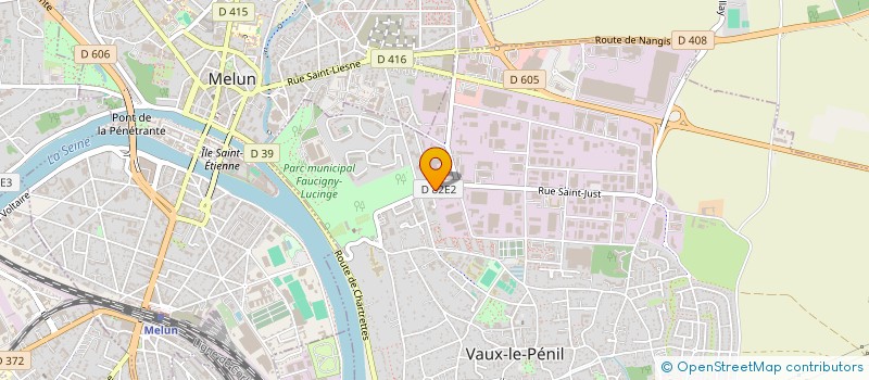 localisation de l'entreprise APELINE à VAUX-LE-PENIL