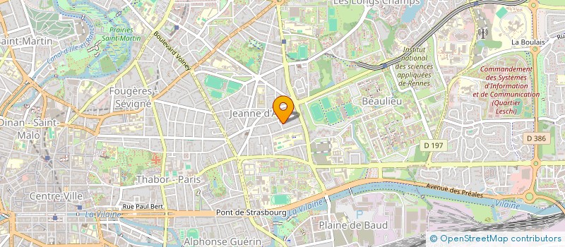 localisation de l'entreprise APELIO à RENNES