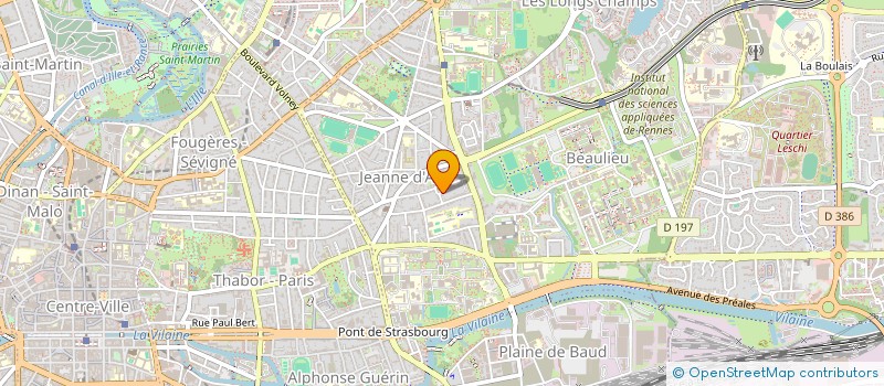 localisation de l'entreprise APELIO IMMO  RENNES