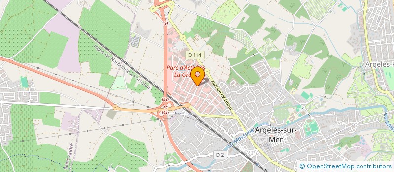 localisation de l'entreprise APELOIG AND CO à ARGELES-SUR-MER