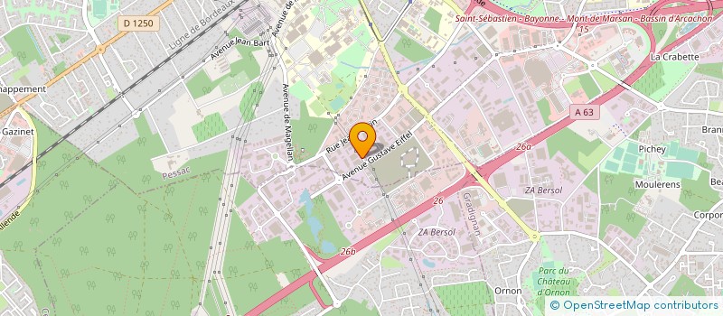 localisation de l'entreprise APEMA à CANEJAN