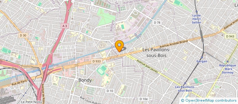 localisation de l'entreprise APEMC à LES PAVILLONS-SOUS-BOIS