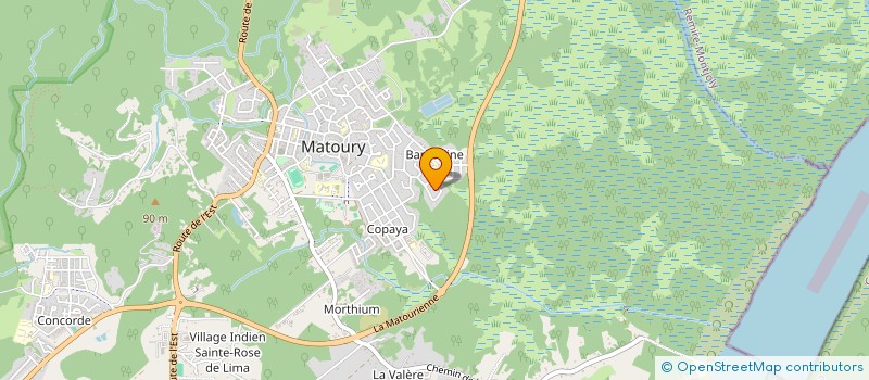 localisation de l'entreprise APEMR97351  MATOURY