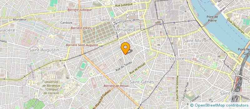 localisation de l'entreprise APENINOU  BORDEAUX