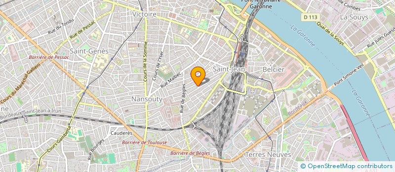 localisation de l'entreprise APEP à BORDEAUX