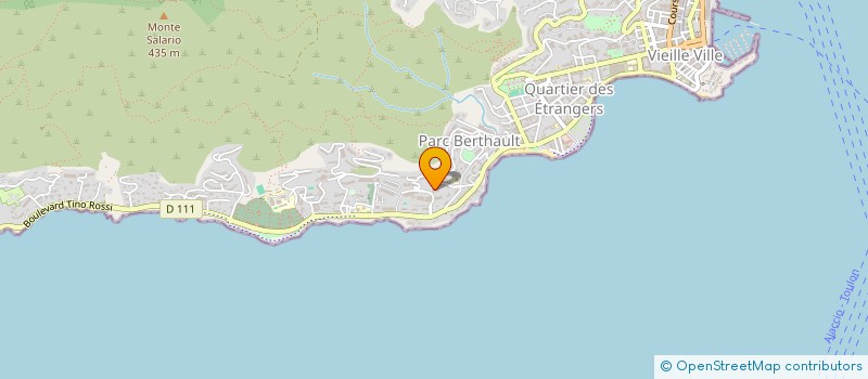 localisation de l'entreprise APER'HOME à AJACCIO