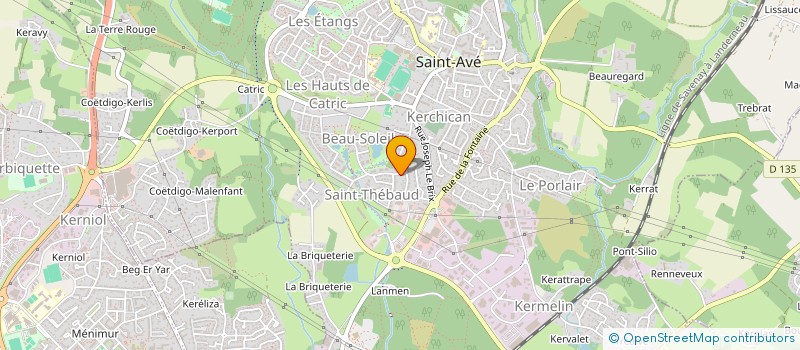 localisation de l'entreprise APER'ODYSSEE EUROP'RAID  SAINT-AVE