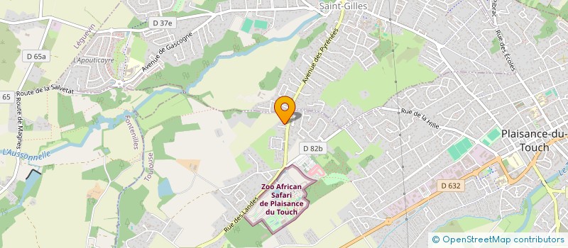 localisation de l'entreprise APERFORMANCE  PLAISANCE-DU-TOUCH